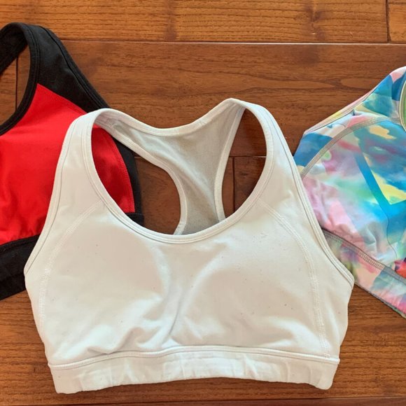 LUCY Activewear Women's Racer Back Sports Bra Lot three Size Small High … - Picture 8 of 9